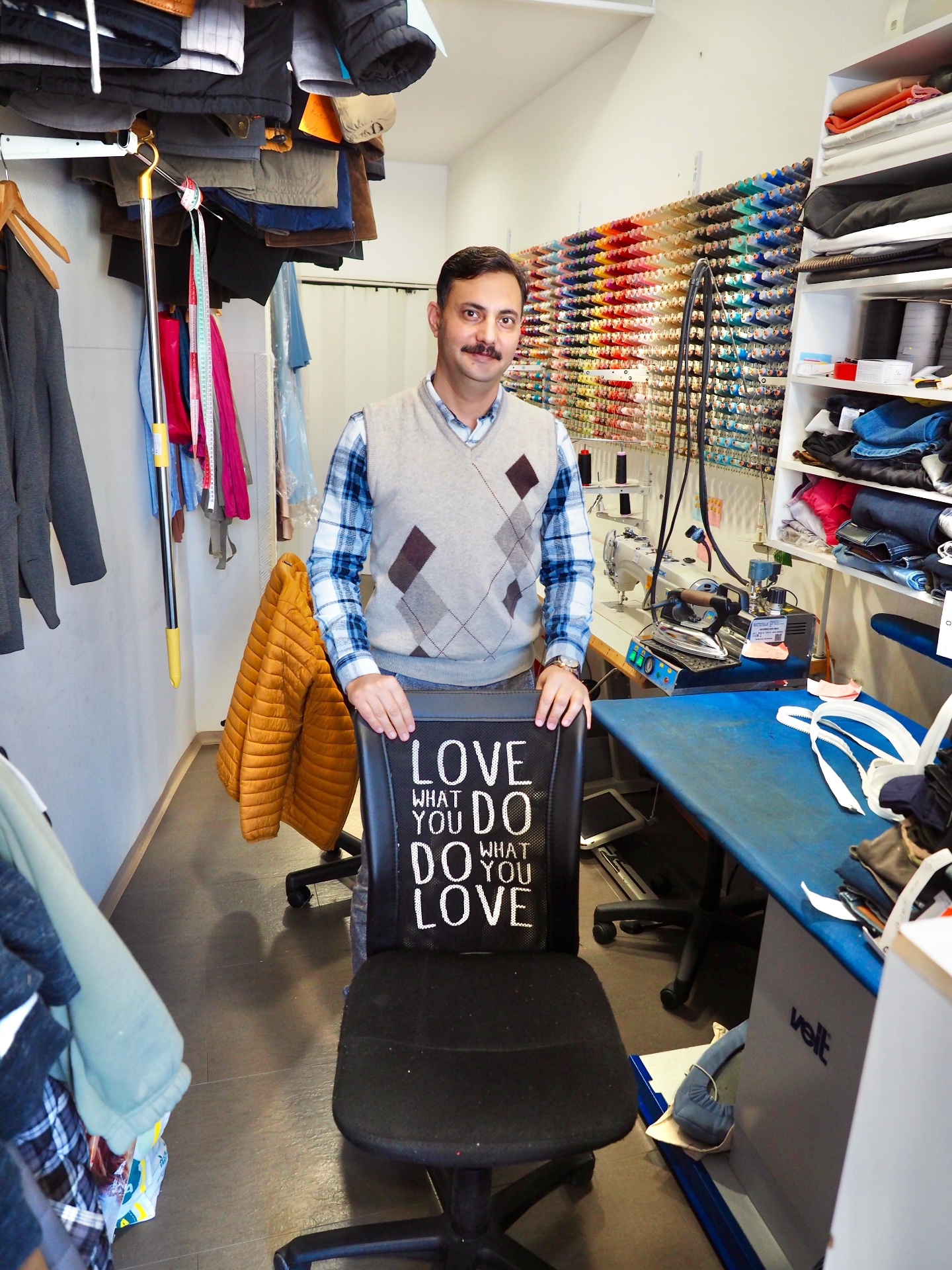 Haram im Atelier – Love what you do